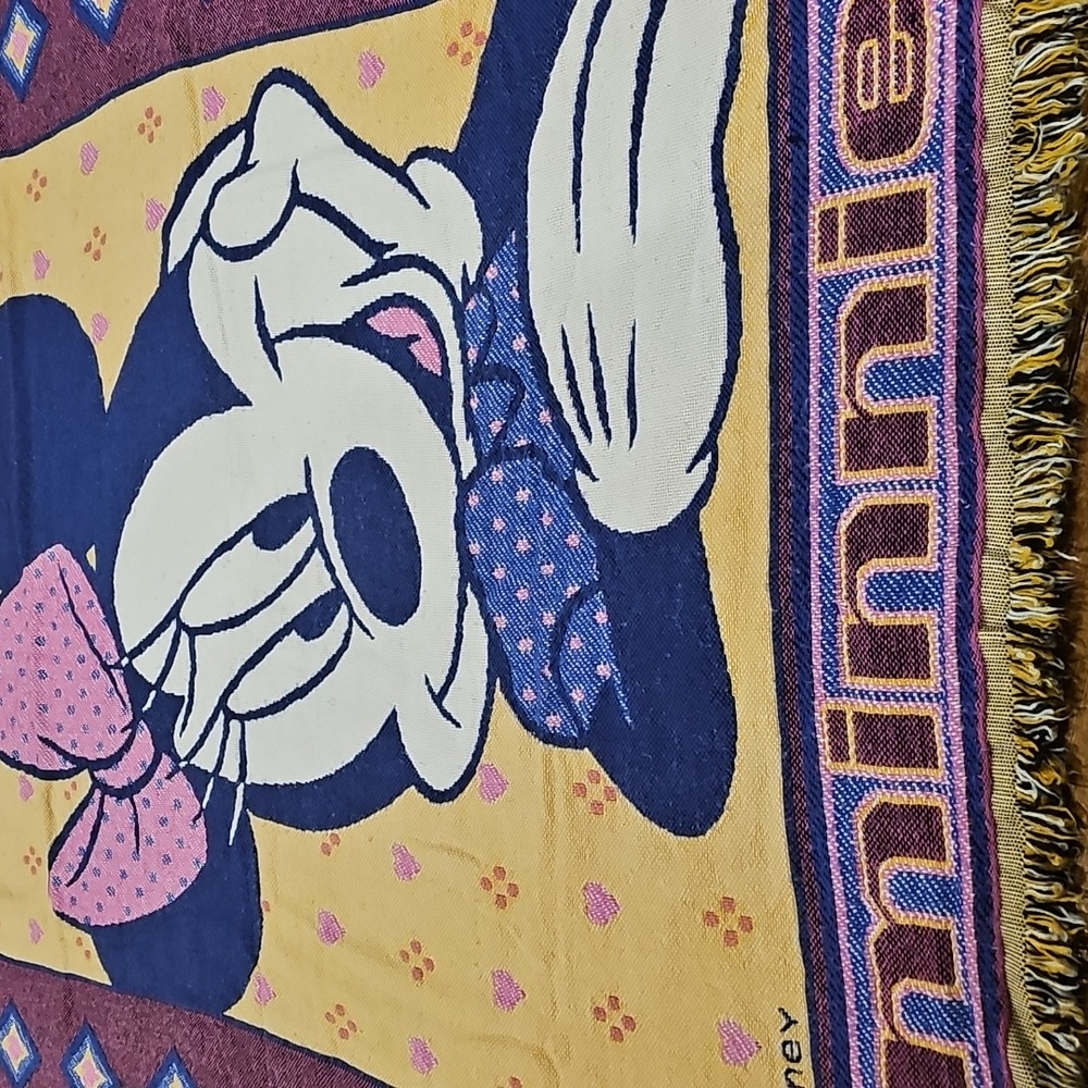 Vintage Disney Beacon Throw Blanket - Picture 3 of 9